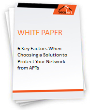 Key factors when choosing an APT solution