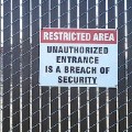 restricted access